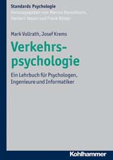 Buchcover: Verkehrspsychologie - ein Lehrbuch